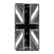 SO-02E-YCM2P0007-78 [オリジナルデザイン docomo SO-02E Xperia Z ケース (ユニオンジャックコレクション グレー)]