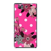 SO-02E-YCM2P0030-78 [オリジナルデザイン docomo SO-02E Xperia Z ケース (フラワーマッシュルーム)]