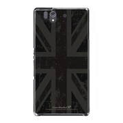 SO-02E-YCM2P0043-78 [オリジナルデザイン docomo SO-02E Xperia Z ケース (ユニオンジャックコレクション Blackout)]
