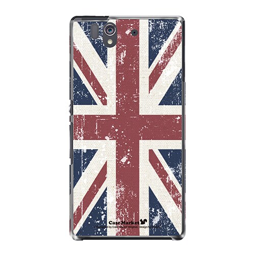 SO-02E-YCM2P0044-78 [オリジナルデザイン docomo SO-02E Xperia Z ケース (ユニオンジャックコレクション ビンテージ)]