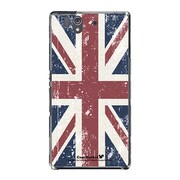 SO-02E-YCM2P0044-78 [オリジナルデザイン docomo SO-02E Xperia Z ケース (ユニオンジャックコレクション ビンテージ)]