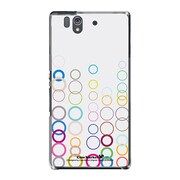 SO-02E-YCM2P0058-78 [オリジナルデザイン docomo SO-02E Xperia Z ケース (ColorRing コレクション グレー)]