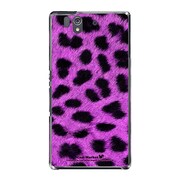 SO-02E-YCM2P0074-78 [オリジナルデザイン docomo SO-02E Xperia Z ケース (チーター柄 パープル)]