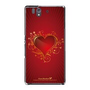 SO-02E-YCM2P0121-78 [オリジナルデザイン docomo SO-02E Xperia Z ケース (クリスタルハートランド)]