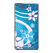 SO-02E-YCM2P0124-78 [オリジナルデザイン docomo SO-02E Xperia Z ケース (ビューティーフラワー)]
