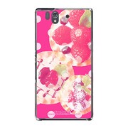 SO-02E-YCM2P0144-78 [オリジナルデザイン docomo SO-02E Xperia Z ケース (ピンクタルト)]