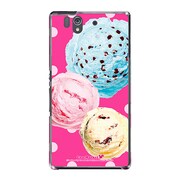 SO-02E-YCM2P0145-78 [オリジナルデザイン docomo SO-02E Xperia Z ケース (アイスクリームPOP)]