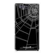 SO-02E-YCM2P0148-78 [オリジナルデザイン docomo SO-02E Xperia Z ケース (スパイダーネット)]