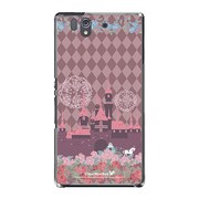 SO-02E-YCM2P0172-78 [オリジナルデザイン docomo SO-02E Xperia Z ケース (チョコレートワンダーランド)]