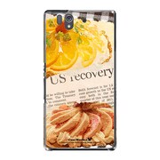 SO-02E-YCM2P0186-78 [オリジナルデザイン docomo SO-02E Xperia Z ケース (タルト)]