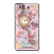 SO-02E-YCM2P0189-78 [オリジナルデザイン docomo SO-02E Xperia Z ケース (ローズダイアル)]