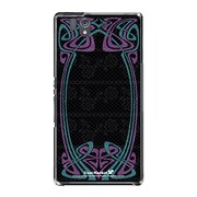 SO-02E-YCM2P0202-78 [オリジナルデザイン docomo SO-02E Xperia Z ケース (ブラックフェアリー)]