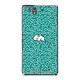 SO-02E-YCM2P0209-78 [オリジナルデザイン docomo SO-02E Xperia Z ケース (唐草模様ぐりーん)]