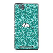 SO-02E-YCM2P0209-78 [オリジナルデザイン docomo SO-02E Xperia Z ケース (唐草模様ぐりーん)]