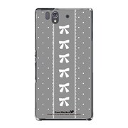 SO-02E-YCM2P0227-78 [オリジナルデザイン docomo SO-02E Xperia Z ケース (チープリボン)]