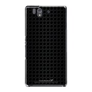 SO-02E-YCM2P0235-78 [オリジナルデザイン docomo SO-02E Xperia Z ケース (アイアンブラック)]