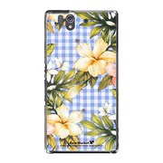 SO-02E-YCM2P0241-78 [オリジナルデザイン docomo SO-02E Xperia Z ケース (アロハ・スプリング)]