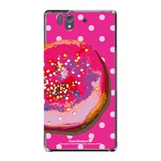 SO-02E-YCM2P0253-78 [オリジナルデザイン docomo SO-02E Xperia Z ケース (ミラクル☆ドーナツ)]