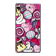 SO-02E-YCM2P0254-78 [オリジナルデザイン docomo SO-02E Xperia Z ケース (スウィーツパーティ)]