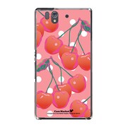 SO-02E-YCM2P0255-78 [オリジナルデザイン docomo SO-02E Xperia Z ケース (チェリー・ブロッサム)]