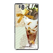SO-02E-YCM2P0277-78 [オリジナルデザイン docomo SO-02E Xperia Z ケース (パフェ)]