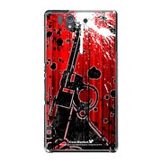 SO-02E-YCM2P0278-78 [オリジナルデザイン docomo SO-02E Xperia Z ケース (ピストル)]