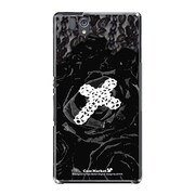SO-02E-YCM2P0279-78 [オリジナルデザイン docomo SO-02E Xperia Z ケース (十字架と薔薇)]