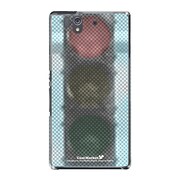 SO-02E-YCM2P0280-78 [オリジナルデザイン docomo SO-02E Xperia Z ケース (信号機 空色)]