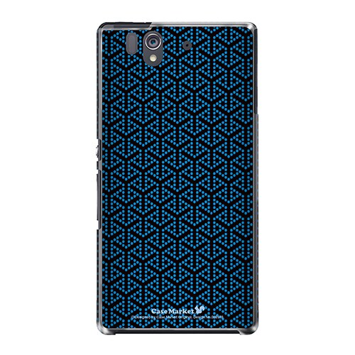 SO-02E-YCM2P0289-78 [オリジナルデザイン docomo SO-02E Xperia Z ケース (アルファモザイク)]