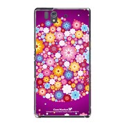 SO-02E-YCM2P0291-78 [オリジナルデザイン docomo SO-02E Xperia Z ケース (華浪漫)]
