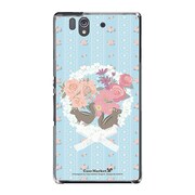 SO-02E-YCM2P0295-78 [オリジナルデザイン docomo SO-02E Xperia Z ケース (ロマンティックプリティ)]