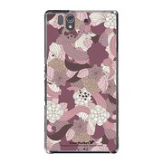 SO-02E-YCM2P0300-78 [オリジナルデザイン docomo SO-02E Xperia Z ケース (モダンバイオレット)]