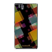 SO-02E-YCM2P0303-78 [オリジナルデザイン docomo SO-02E Xperia Z ケース (サブマリンリフレクション)]