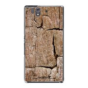 SO-02E-YCM2P0305-78 [オリジナルデザイン docomo SO-02E Xperia Z ケース (Old Wood)]