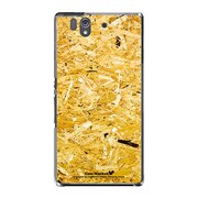 SO-02E-YCM2P0309-78 [オリジナルデザイン docomo SO-02E Xperia Z ケース (Wood Cork)]