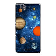 SO-02E-YCM2P0332-78 [オリジナルデザイン docomo SO-02E Xperia Z ケース (星座コレクション 山羊座)]