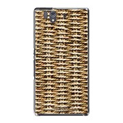 SO-02E-YCM2P0336-78 [オリジナルデザイン docomo SO-02E Xperia Z ケース (Indonesia Basket)]