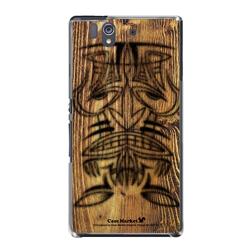 SO-02E-YCM2P0337-78 [オリジナルデザイン docomo SO-02E Xperia Z ケース (Hawaii tiki)]