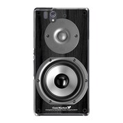 SO-02E-YCM2P0343-78 [オリジナルデザイン docomo SO-02E Xperia Z ケース (ブラックスピーカー)]