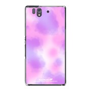SO-02E-YCM2P0349-78 [オリジナルデザイン docomo SO-02E Xperia Z ケース (タイダイ スイートピンク)]