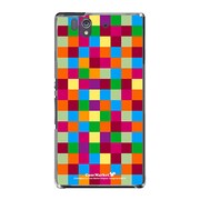 SO-02E-YCM2P0353-78 [オリジナルデザイン docomo SO-02E Xperia Z ケース (マドラススクエア)]