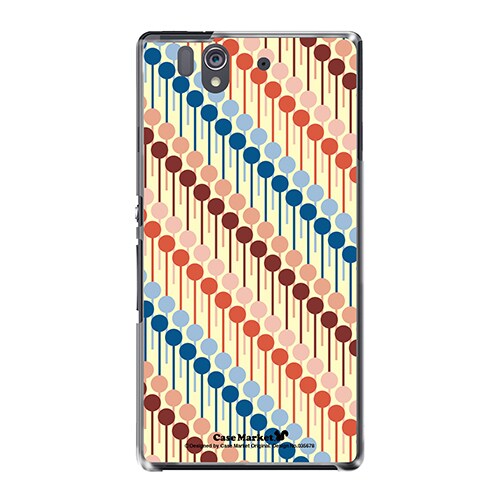 SO-02E-YCM2P0356-78 [オリジナルデザイン docomo SO-02E Xperia Z ケース (ノストラジック パターン)]