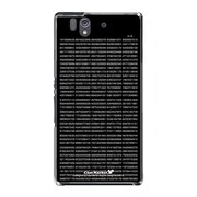 SO-02E-YCM2P0361-78 [オリジナルデザイン docomo SO-02E Xperia Z ケース (円周率グラフィカル)]
