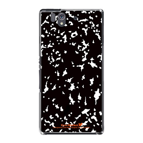 SO-02E-YCM2P0365-78 [オリジナルデザイン docomo SO-02E Xperia Z ケース (ブラックエンボス)]