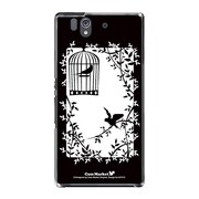 SO-02E-YCM2P0375-78 [オリジナルデザイン docomo SO-02E Xperia Z ケース (バードフィーリング)]