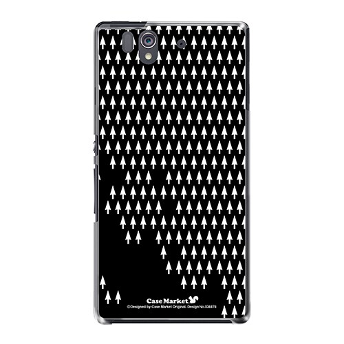 SO-02E-YCM2P0388-78 [オリジナルデザイン docomo SO-02E Xperia Z ケース (ウッドポインター)]