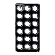 SO-02E-YCM2P0399-78 [オリジナルデザイン docomo SO-02E Xperia Z ケース (Black Punk)]