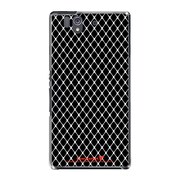 SO-02E-YCM2P0407-78 [オリジナルデザイン docomo SO-02E Xperia Z ケース (ダイヤ柄タイツパターン)]