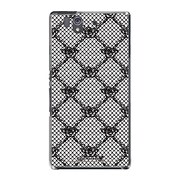 SO-02E-YCM2P0409-78 [オリジナルデザイン docomo SO-02E Xperia Z ケース (ゴシックレース柄 ブラック)]