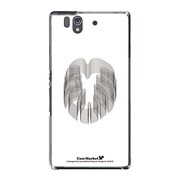 SO-02E-YCM2P0430-78 [オリジナルデザイン docomo SO-02E Xperia Z ケース (モンステラ グラフィックス)]
